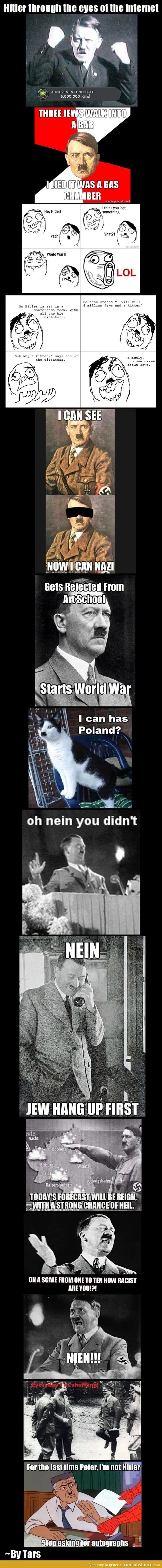 Hitler seen by internetters