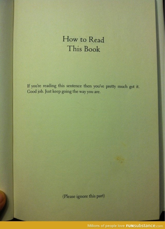 How to read; A step by step guide!