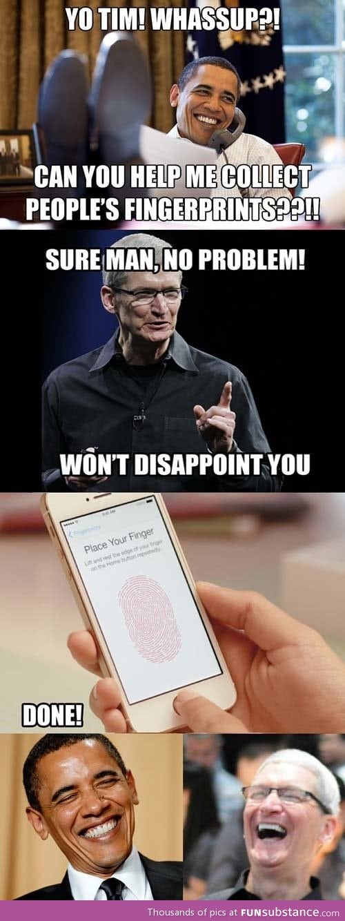 How it happened with apple's touch id