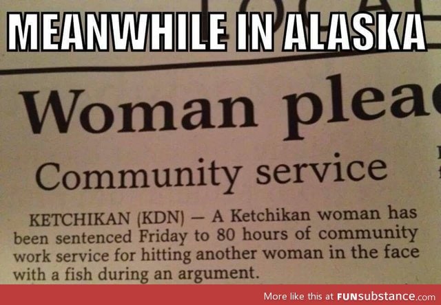 Meanwhile in alaska!