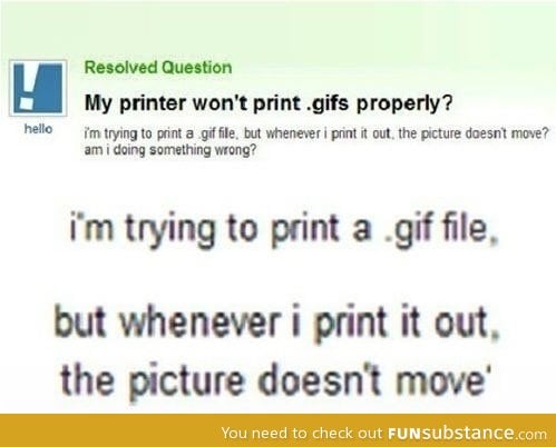 Printing GIF