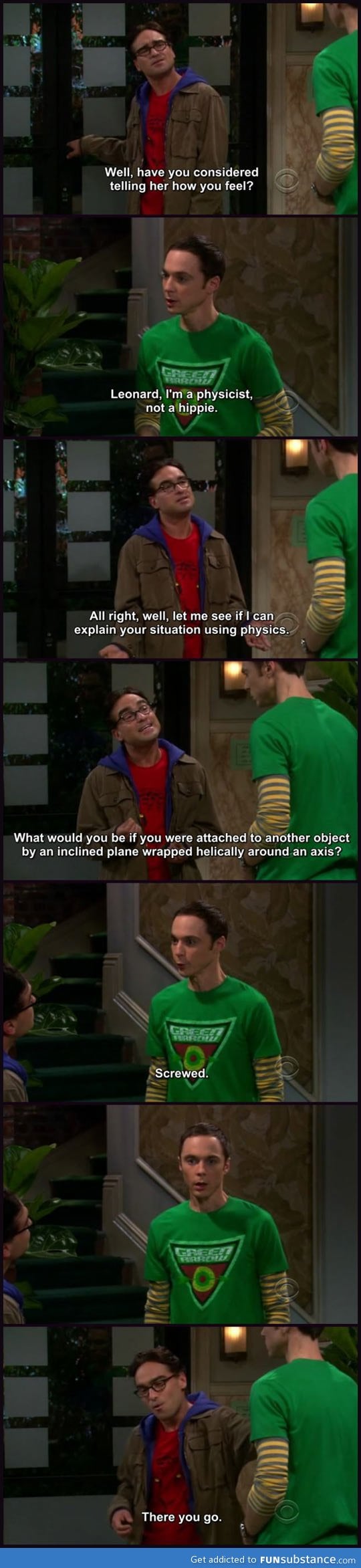 sheldon cooper is awesome