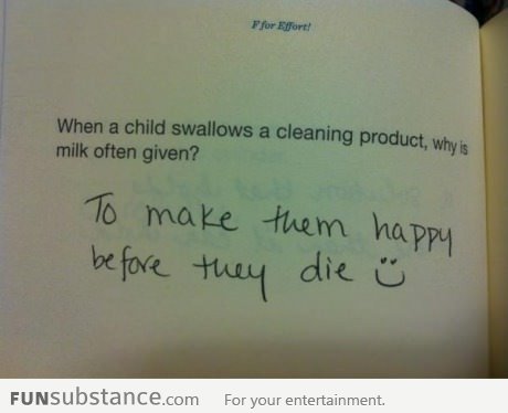 Give poisoned kids a happy ending