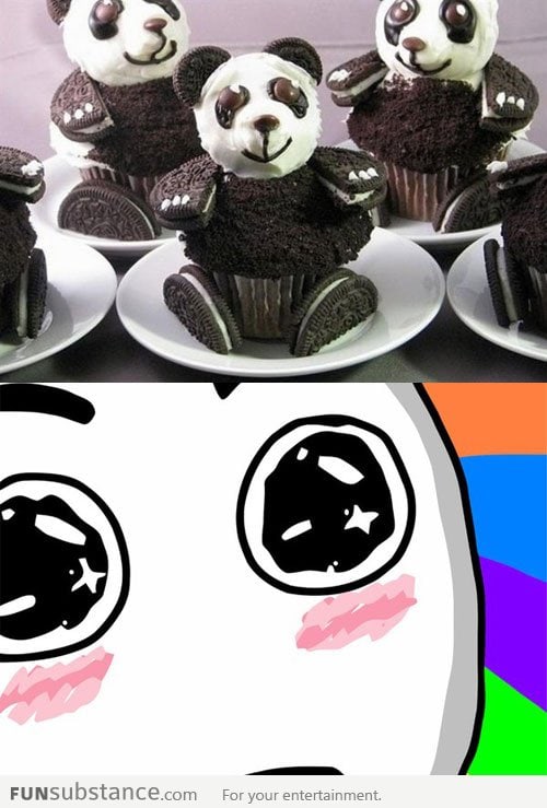 Oreo Panda Cupcakes