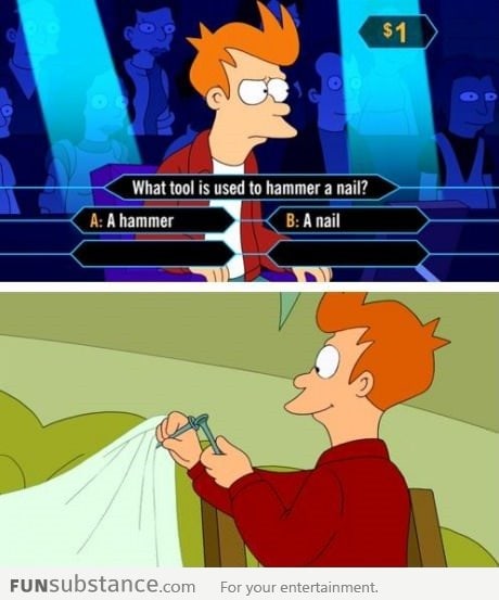 Fry at his classic best!