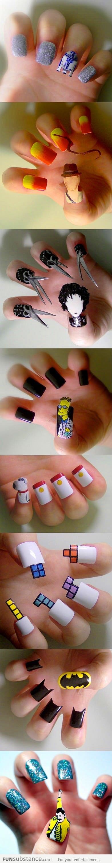 8 awesome nail art