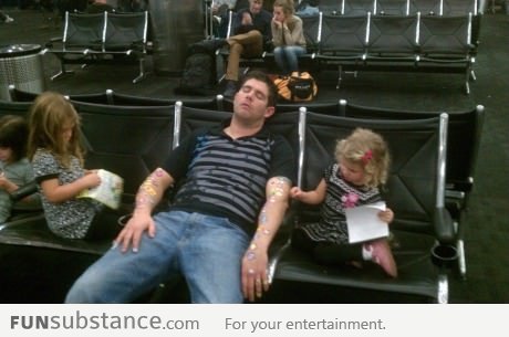 Why you shouldn't sleep at the airport