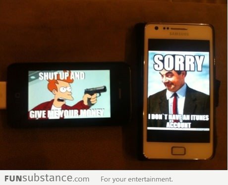 And the iPhone Samsung debate rages on