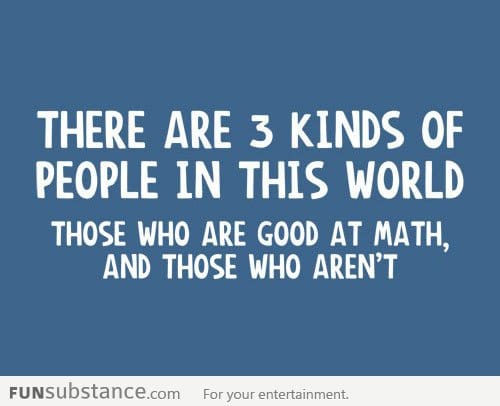 Three kinds of people