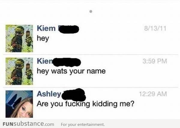 Dude, That Pickup Line Doesn't Work On Facebook