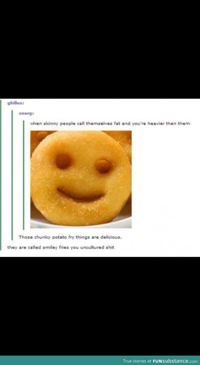 Smiley fries
