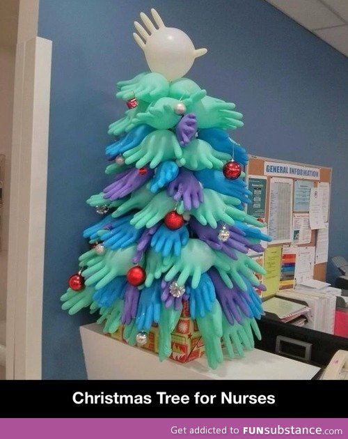 Christmas tree for nurses