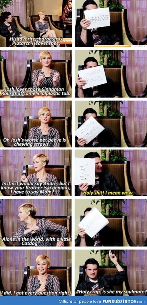 Jennifer and Josh are soul mates