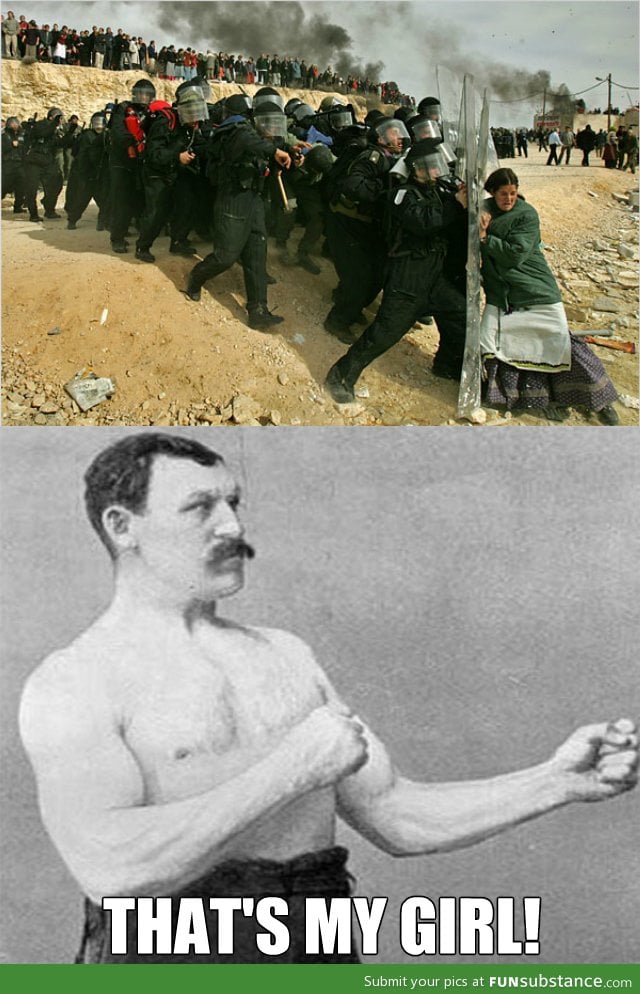 Overly manly man's daughter