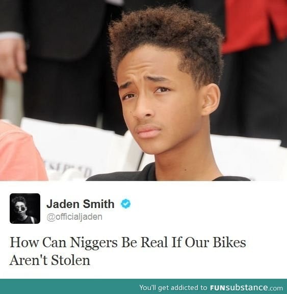 I don't own a bike, therefore I don't own black people