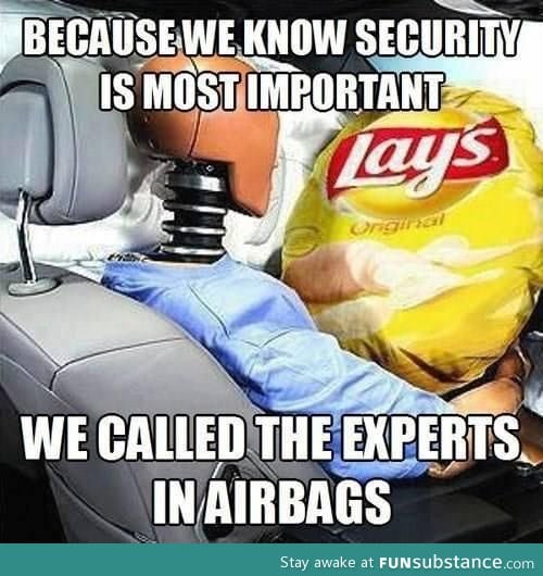 Security is important
