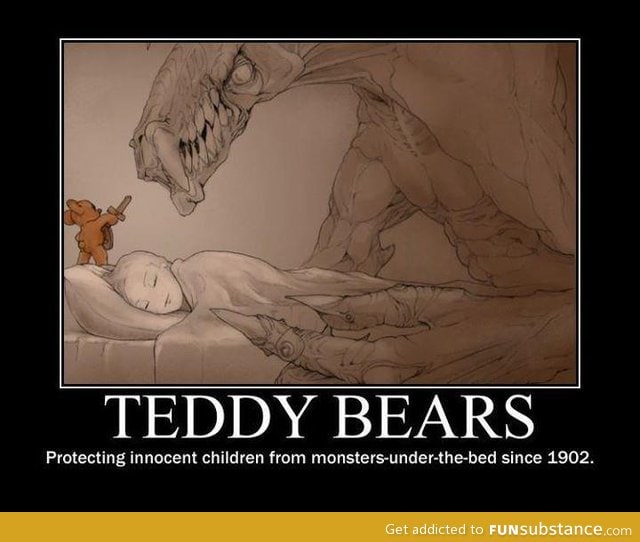 i love teddy bears