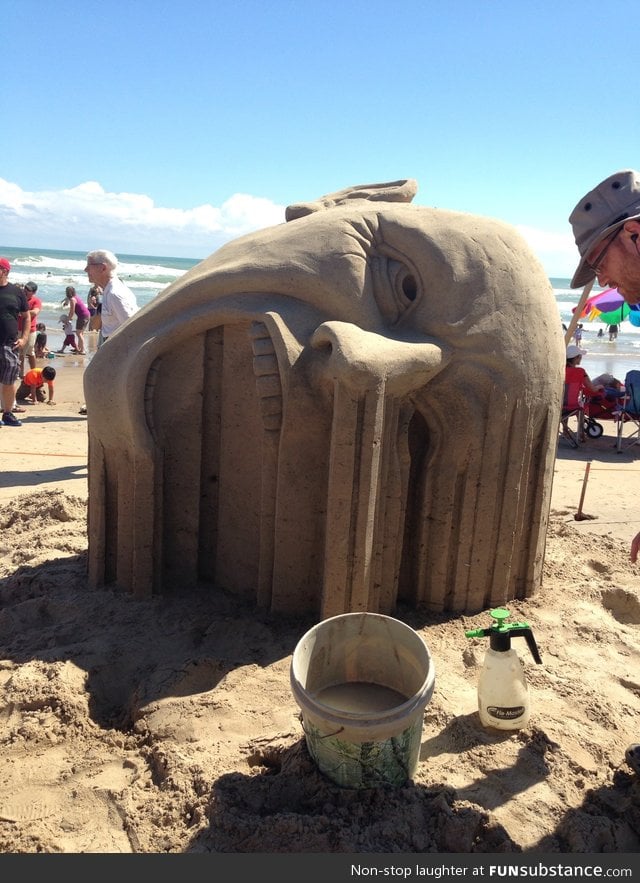 Sand castle days in spi, tx. Pretty damn impressive if you ask me