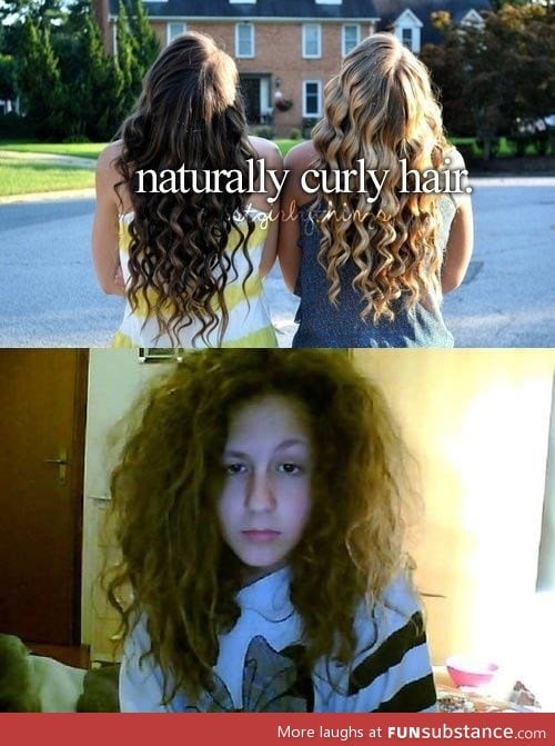 Once it Rains, Then We’ll See Who Truly Had “Naturally” Curly Hair
