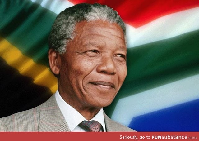 RIP Madiba. Thank you for everything you've done for our country.