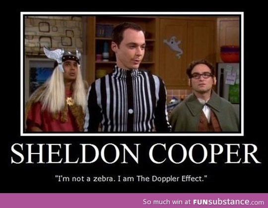 Doppler sheldon cooper