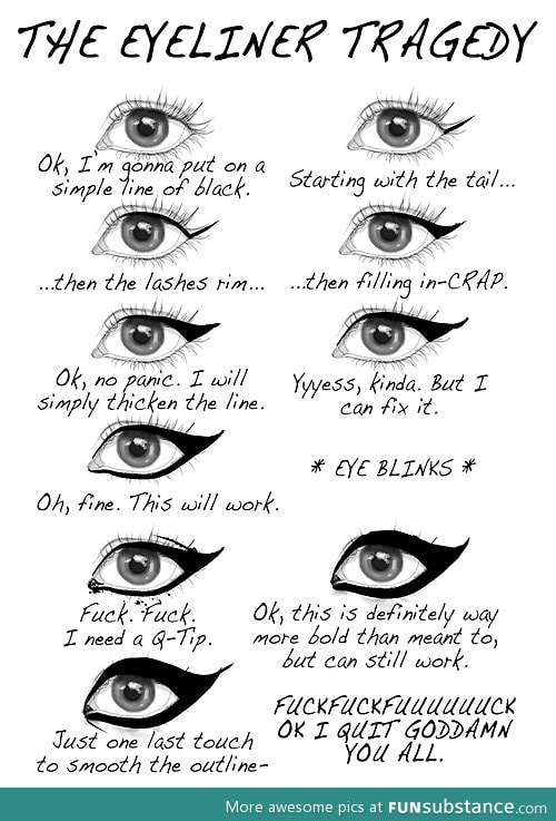 Eyeliner Tragedy