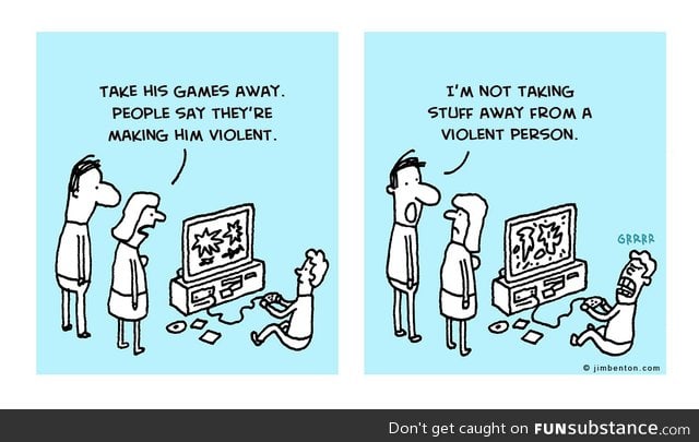 Violent games