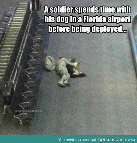 Before being deployed