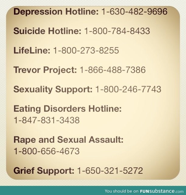 There Are People Who Care A Phone Call Away- Share The Numbers, Help A Friend...