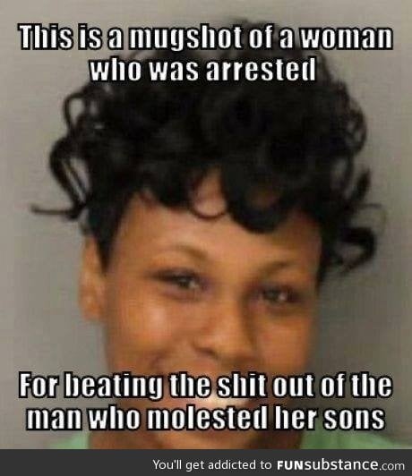 This woman deserves to be rewarded, not punished