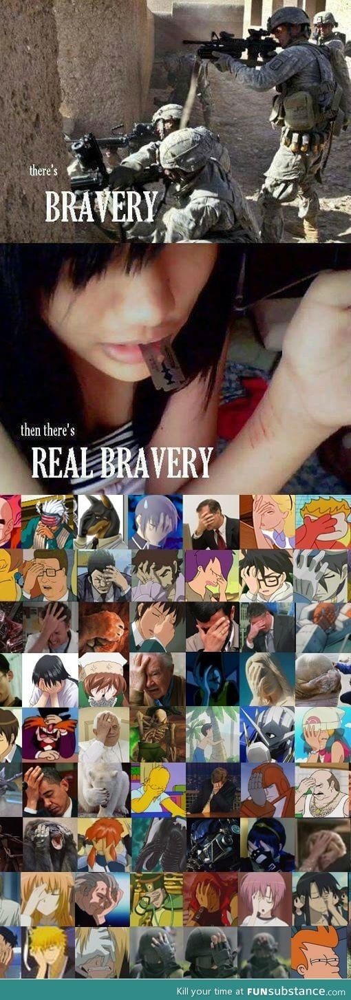 What is bravery