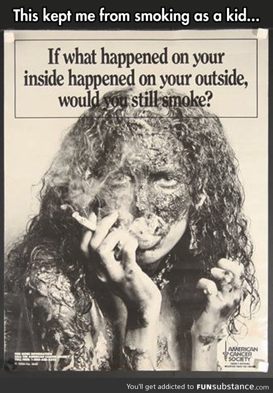 Anti-smoking ad done well