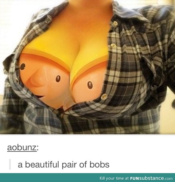 A very luscious pair of bobs.