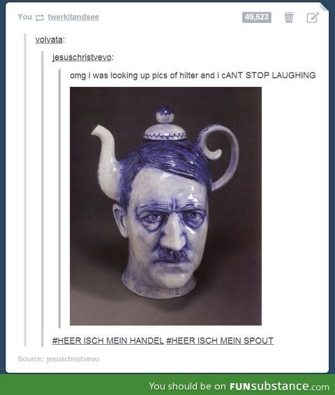 Hitler Teapot