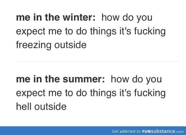 Winter vs Summer