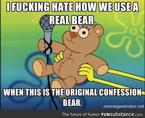 Original confession bear