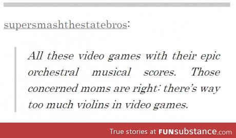 Sue those video games!