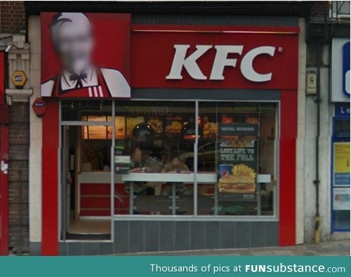 Face is blurred on Google maps, but I think I know him from somewhere