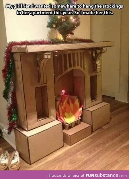 No fireplace? No problem!