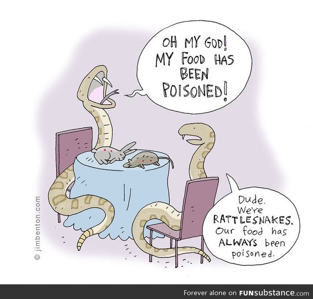 Poisoned food