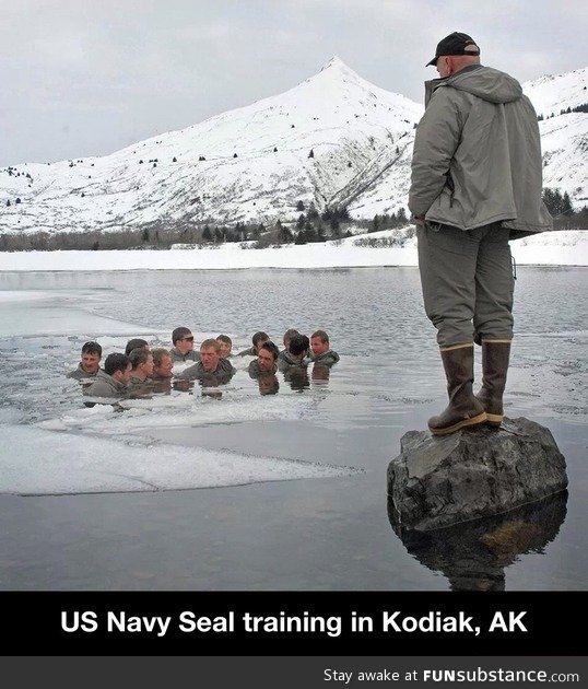 US Navy Seal training in Kodiak, AK
