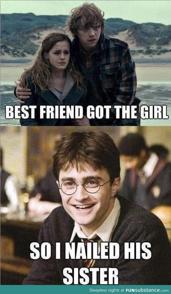 Harry Potter takes revenge