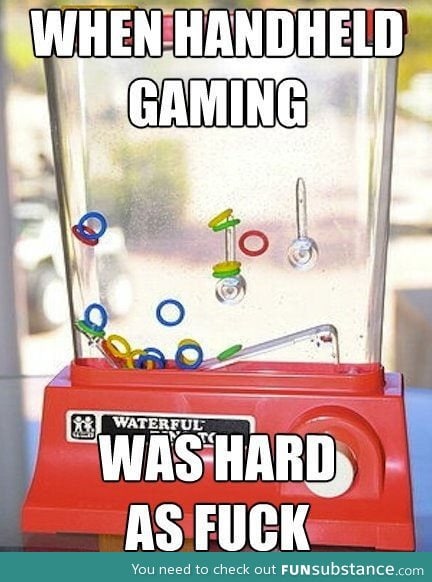 When handheld gaming was hard,