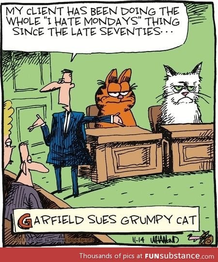 Grumpy vs Garfield