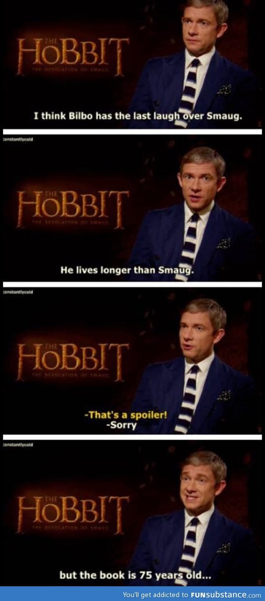 Whoa Bilbo, that's a spoiler