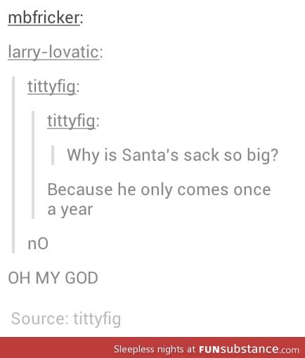 Santa's sack