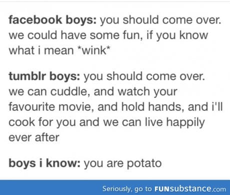 You are potato