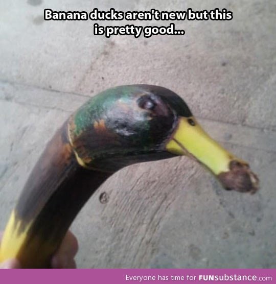 Banana duck