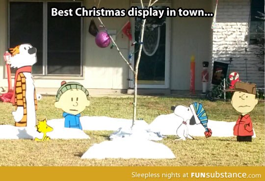 Creative Christmas display