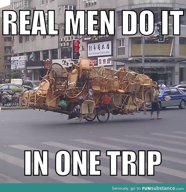 Real men